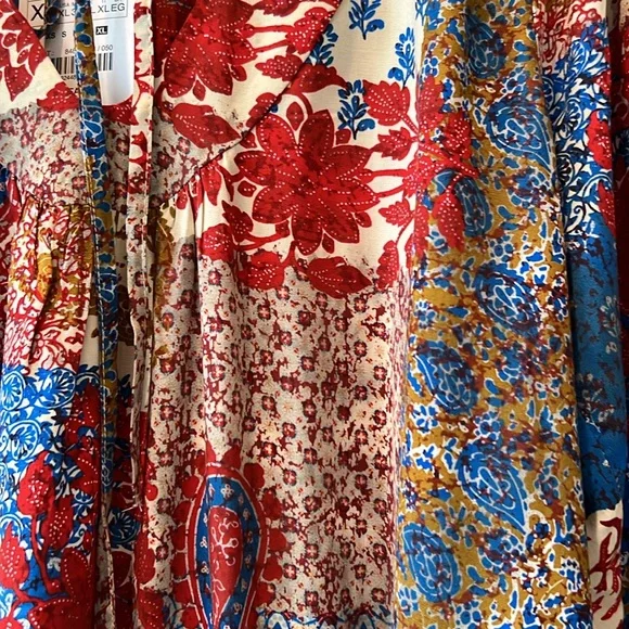 Zara Boho Patchwork Top - Picture 7 of 7